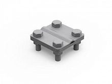 Соединитель пруток-полоса с раздел. пластиной DKC NG3101 Соединитель пруток-полоса с раздел. пластиной DKC NG3101