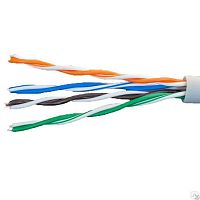 Кабель витая пара U/UTP кат.5E 4х2х24AWG solid CCA PVC сер. (м) Net.on 01-0302 Кабель витая пара U/UTP кат.5E 4х2х24AWG solid CCA PVC сер. (м) Net.on 01-0302