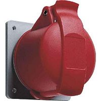 Розетка панельная 32А 3Р+N+Е с прямым унифицир. фланцем IP44 ABB 2CMA193259R1000 Розетка панельная 32А 3Р+N+Е с прямым унифицир. фланцем IP44 ABB 2CMA193259R1000