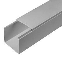 Кабель-канал 60х60 L2000 с двойн. замком сер. Промрукав PR03.0078