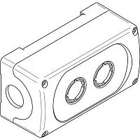 Корпус кнопочного поста MEP2-0 на 2 эл. ABB 1SFA611812R1000 Корпус кнопочного поста MEP2-0 на 2 эл. ABB 1SFA611812R1000