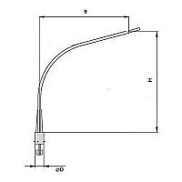 Кронштейн К1К-1.0-1.0-К110/48-0.048-ц Пересвет В00002728 Кронштейн К1К-1.0-1.0-К110/48-0.048-ц Пересвет В00002728