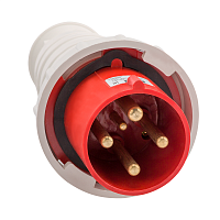Вилка кабельная 035 63А 380AC 3P+PE+N 6ч IP67 КЭАЗ 222743 Вилка кабельная 035 63А 380AC 3P+PE+N 6ч IP67 КЭАЗ 222743