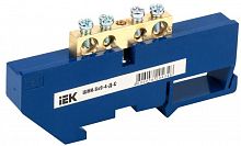 Шина нулевая на DIN-изол. ШНИ 6х9-4-Д-С IEK YNN10-69-4D-K07 Шина нулевая на DIN-изол. ШНИ 6х9-4-Д-С IEK YNN10-69-4D-K07