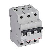 Выключатель автоматический модульный 3п C 20А 4.5кА RX3 Leg 419709 Выключатель автоматический модульный 3п C 20А 4.5кА RX3 Leg 419709