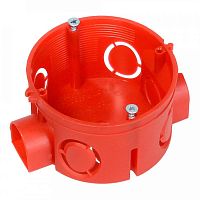 Коробка установочная СП 80-0500С безгалогенная (HF) 68х42 с саморезами Промрукав 80-0500С Коробка установочная СП 80-0500С безгалогенная (HF) 68х42 с саморезами Промрукав 80-0500С