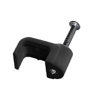 Крепеж кабеля плоский 10х5мм черн. (уп.50шт) Rexant 07-4211-1 Крепеж кабеля плоский 10х5мм черн. (уп.50шт) Rexant 07-4211-1