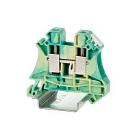 Клемма заземления винтовой зажим 2 точки подключения 10кв.мм DKC TUR-10-PE Клемма заземления винтовой зажим 2 точки подключения 10кв.мм DKC TUR-10-PE