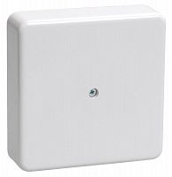 Коробка распаячная ОП 75х75х20 IP40 КМ41212-01 (6 клем. 6кв.мм) бел. IEK UKO10-075-075-020-K01 Коробка распаячная ОП 75х75х20 IP40 КМ41212-01 (6 клем. 6кв.мм) бел. IEK UKO10-075-075-020-K01
