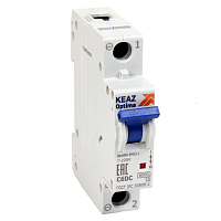 Выключатель автоматический модульный 1п B 2А OptiDin BM63-1B2-DC-УХЛ3 КЭАЗ 261148 Выключатель автоматический модульный 1п B 2А OptiDin BM63-1B2-DC-УХЛ3 КЭАЗ 261148