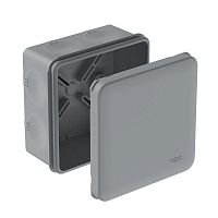 Коробка распределительная MultiBox IP66 85х85х42 DIY (со стикером) сер. SE IMT351971 Коробка распределительная MultiBox IP66 85х85х42 DIY (со стикером) сер. SE IMT351971