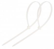 Хомут кабельный 3.6х250 нейл. бел. (уп.100шт) Rexant 07-0250 Хомут кабельный 3.6х250 нейл. бел. (уп.100шт) Rexant 07-0250