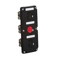 Пост кнопочный ПКЕ-112/3 "Пуск-Стоп" 2 черн. 1 красн. Электродеталь ПКЕ-112/3.2Ч.1К Пост кнопочный ПКЕ-112/3 "Пуск-Стоп" 2 черн. 1 красн. Электродеталь ПКЕ-112/3.2Ч.1К