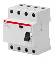 Выключатель диф. тока 4п 25А 30мА тип AC Basic M BMF41425 ABB 2CSF604041R1250 Выключатель диф. тока 4п 25А 30мА тип AC Basic M BMF41425 ABB 2CSF604041R1250