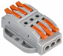 Клемма строительно-монтажная СМК 222-4133P (уп.4шт) IEK UKZ20-4133P-004 Клемма строительно-монтажная СМК 222-4133P (уп.4шт) IEK UKZ20-4133P-004