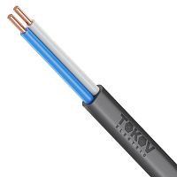 Кабель TOKOV ELECTRIC ВВГ-Пнг(А)-LS 2х1.5 ОК (N) 0.66кВ (м) УТ000028385 Кабель TOKOV ELECTRIC ВВГ-Пнг(А)-LS 2х1.5 ОК (N) 0.66кВ (м) УТ000028385