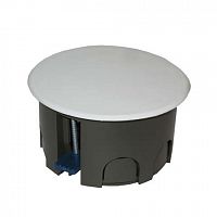 Коробка распределительная СП 80х45мм для гипсокартона пластик. лапки крышка защелкивающаяся Epplast 185250 Коробка распределительная СП 80х45мм для гипсокартона пластик. лапки крышка защелкивающаяся Epplast 185250