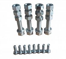 Комплект крепежа для ОСф/ОГСф-0.7(болт М27х190-8 шт; гайка М27-32шт; шайба М27-32шт) Пересвет В00004667 Комплект крепежа для ОСф/ОГСф-0.7(болт М27х190-8 шт; гайка М27-32шт; шайба М27-32шт) Пересвет В00004667