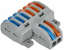 Клемма строительно-монтажная СМК 222-4126 (уп.4шт) IEK UKZ20-4126-004 Клемма строительно-монтажная СМК 222-4126 (уп.4шт) IEK UKZ20-4126-004