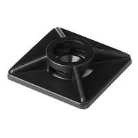 База монтажная двойная самоклеящаяся 28х28 к хомутам черн. (уп.100шт) DKC 25474SR База монтажная двойная самоклеящаяся 28х28 к хомутам черн. (уп.100шт) DKC 25474SR