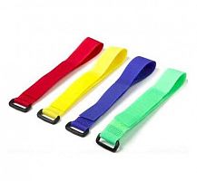 Хомут для кабеля липучка WAS-290-RD 290х20мм с застеж. красн. Hyperline 16957 Хомут для кабеля липучка WAS-290-RD 290х20мм с застеж. красн. Hyperline 16957