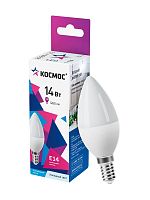 Лампа светодиодная 14Вт Свеча E14 6500К 174-265В КОСМОС LkecLED14wCNE1465 Лампа светодиодная 14Вт Свеча E14 6500К 174-265В КОСМОС LkecLED14wCNE1465