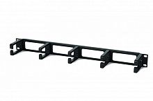 Организатор CM-1U-PL кабельный с пласт. кольцами 19дюйм 1U Hyperline 15446 Организатор CM-1U-PL кабельный с пласт. кольцами 19дюйм 1U Hyperline 15446