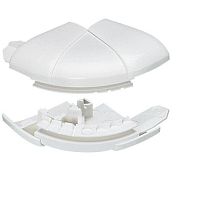 Угол внешний 80х50 бел. Leg 010622 Угол внешний 80х50 бел. Leg 010622