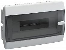 Корпус пластиковый ЩРВ-П-12 IP41 черн. прозр. дверь UNION Compact IEK UIC-KP12-V-12-41-K01 Корпус пластиковый ЩРВ-П-12 IP41 черн. прозр. дверь UNION Compact IEK UIC-KP12-V-12-41-K01