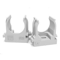 Держатель для монтажного пистолета (клипса) d20мм в п/э сер. Промрукав PR13.0120 Держатель для монтажного пистолета (клипса) d20мм в п/э сер. Промрукав PR13.0120