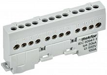 Шина L "фаза" изол. на универс. держ. 6х9-12-Ср TEKFOR IEK TF-NN10-12-KL-K03 Шина L "фаза" изол. на универс. держ. 6х9-12-Ср TEKFOR IEK TF-NN10-12-KL-K03