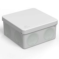 Коробка распределительная ОП для прямого монтажа двухкомпонентная безгалогенная (HF) 100х100х50 Промрукав 60-0300 Коробка распределительная ОП для прямого монтажа двухкомпонентная безгалогенная (HF) 100х100х50 Промрукав 60-0300