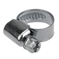 Хомут стальной червячный 10-16 (Россия) Rexant 07-0610 Хомут стальной червячный 10-16 (Россия) Rexant 07-0610