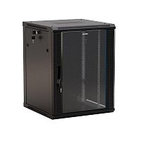 Шкаф настенный TWB-1545-GP-RAL9004 19дюйм 15U 775х600х450мм стеклян. дверь с перфорацией по бокам ручка с замком черн. (RAL 9004) (разобранный) Hyperline 392639 Шкаф настенный TWB-1545-GP-RAL9004 19дюйм 15U 775х600х450мм стеклян. дверь с перфорацией по бокам ручка с замком черн. (RAL 9004) (разобранный) Hyperline 392639