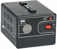 Стабилизатор напряжения 1ф 1.5кВА HUB переносной IEK IVS21-1-D15-13 Стабилизатор напряжения 1ф 1.5кВА HUB переносной IEK IVS21-1-D15-13